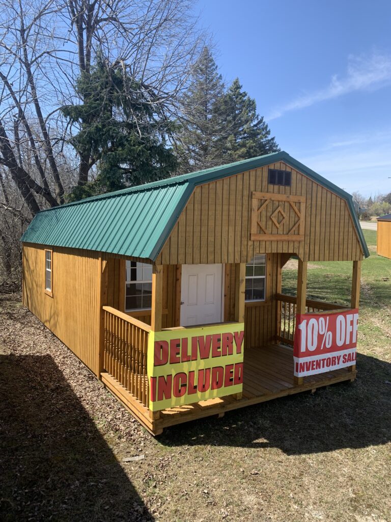 12x30 Lofted Cabin