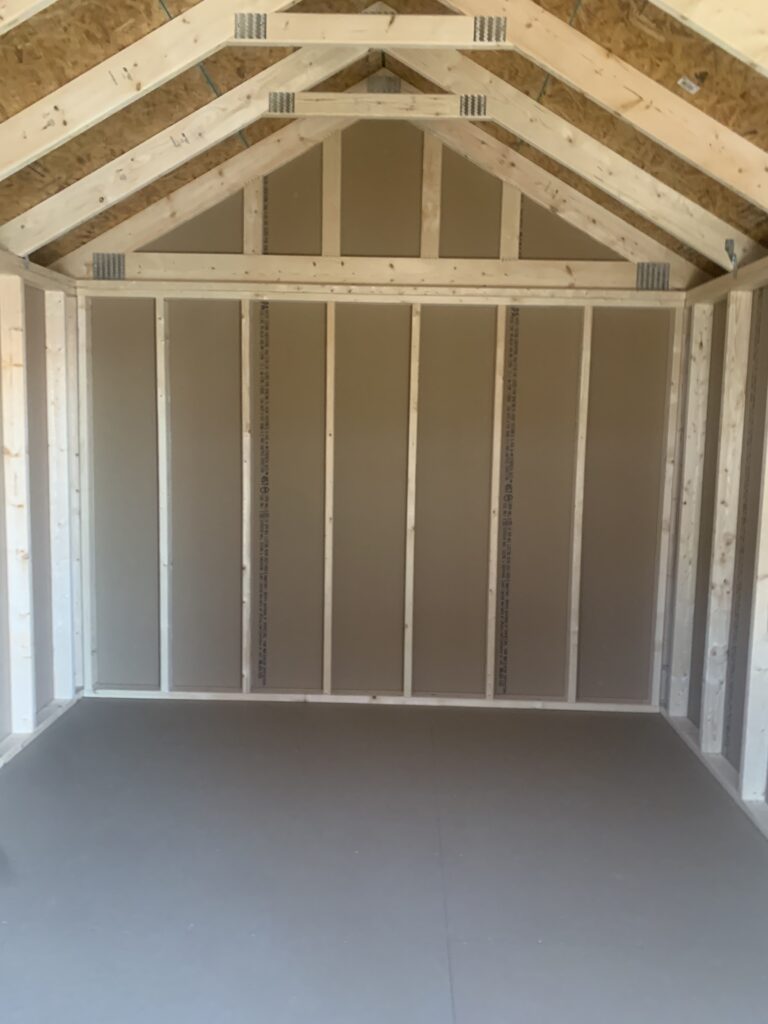 10x12 Deluxe garden shed