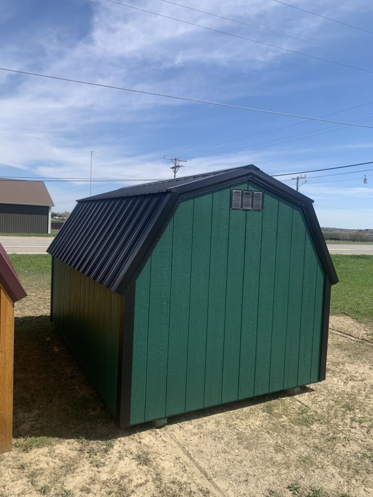 8x12 mini barn