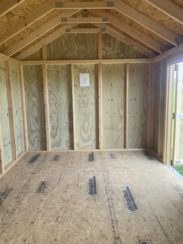 10x16 Deluxe Garden shed