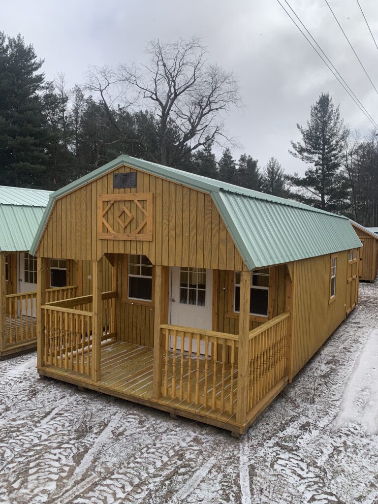 12x32 Lofted cabin