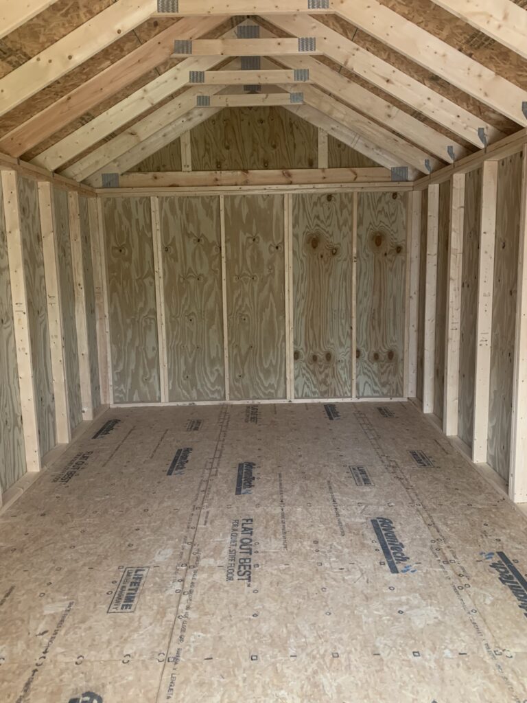 10x20 Deluxe Garden Shed