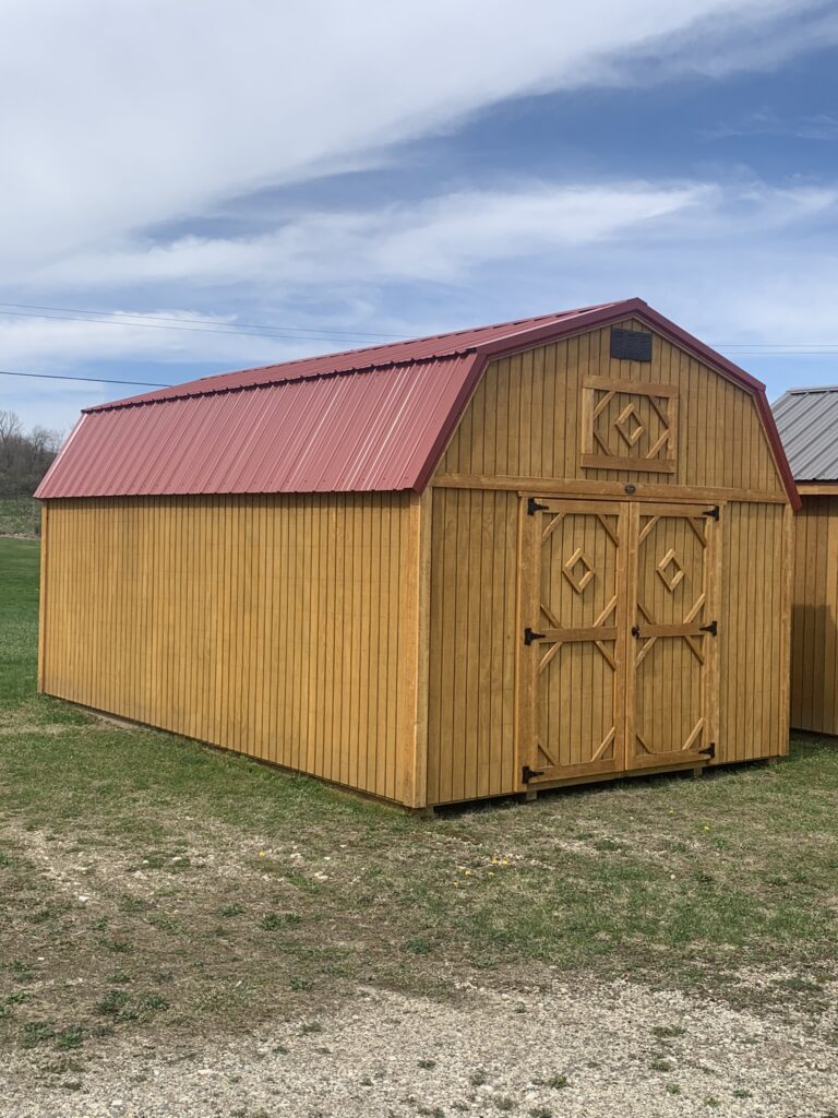 12x20 Lofted barn