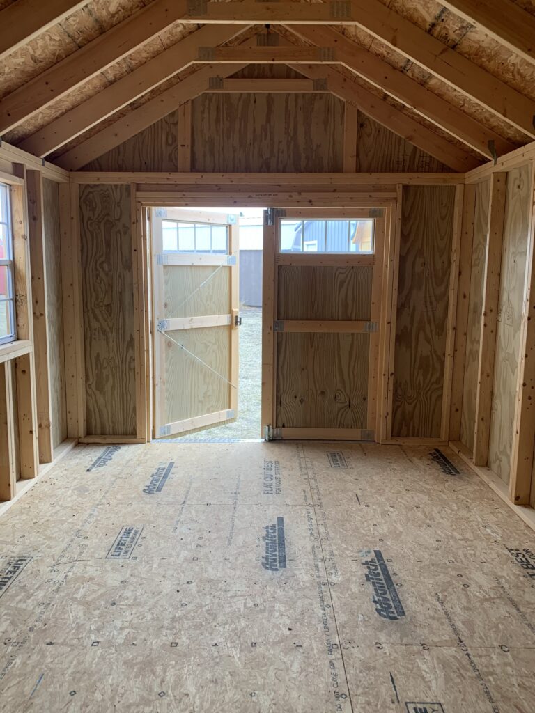 10x16 Deluxe Garden shed
