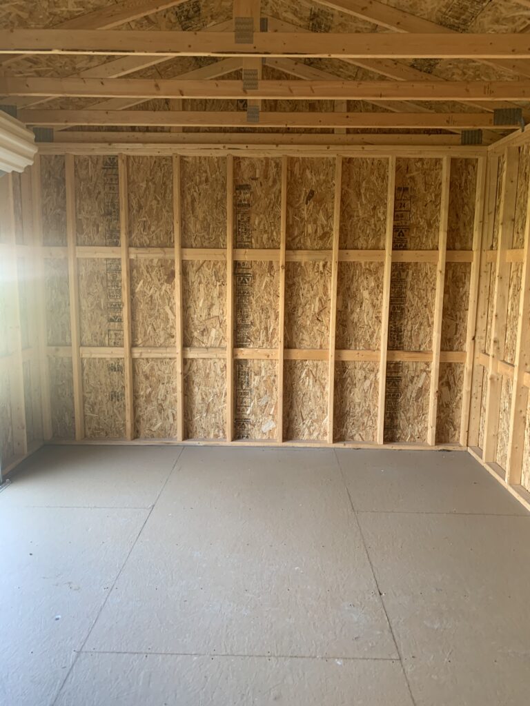 12x16 garden shed