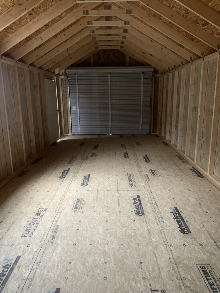 12x28 Deluxe garage