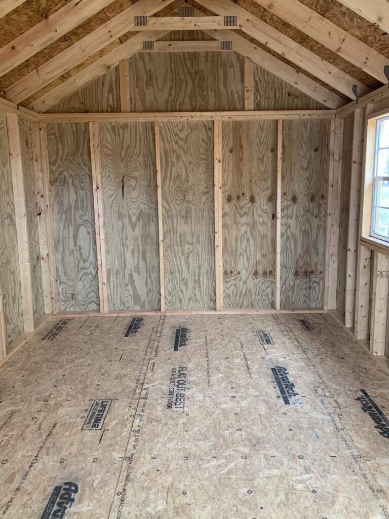 10x16 Deluxe Garden shed