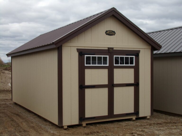 10x20 Deluxe Garden Shed