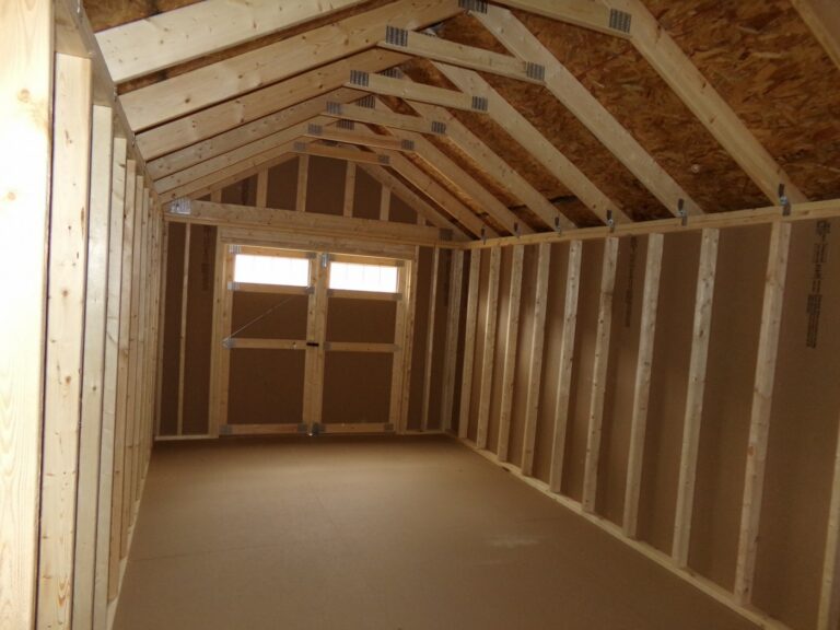 10x20 Deluxe Garden Shed