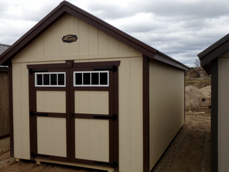 10x20 Deluxe Garden Shed