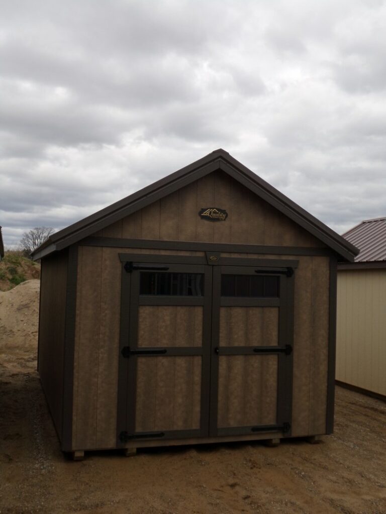 10x16 Deluxe Garden Shed