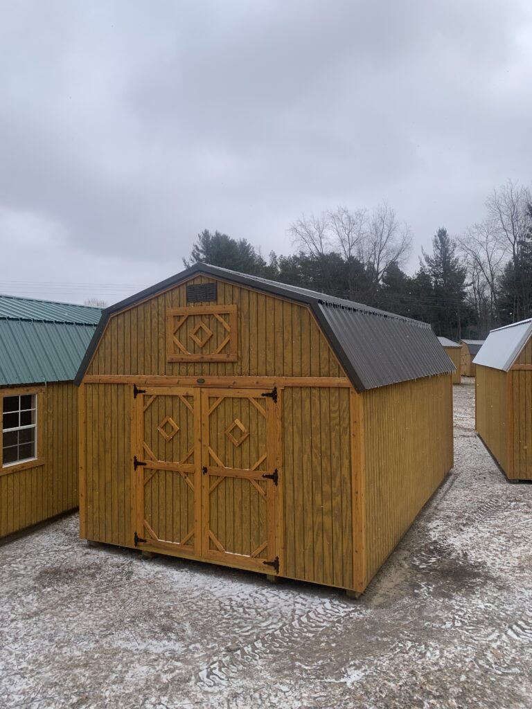 12x20 lofted barn