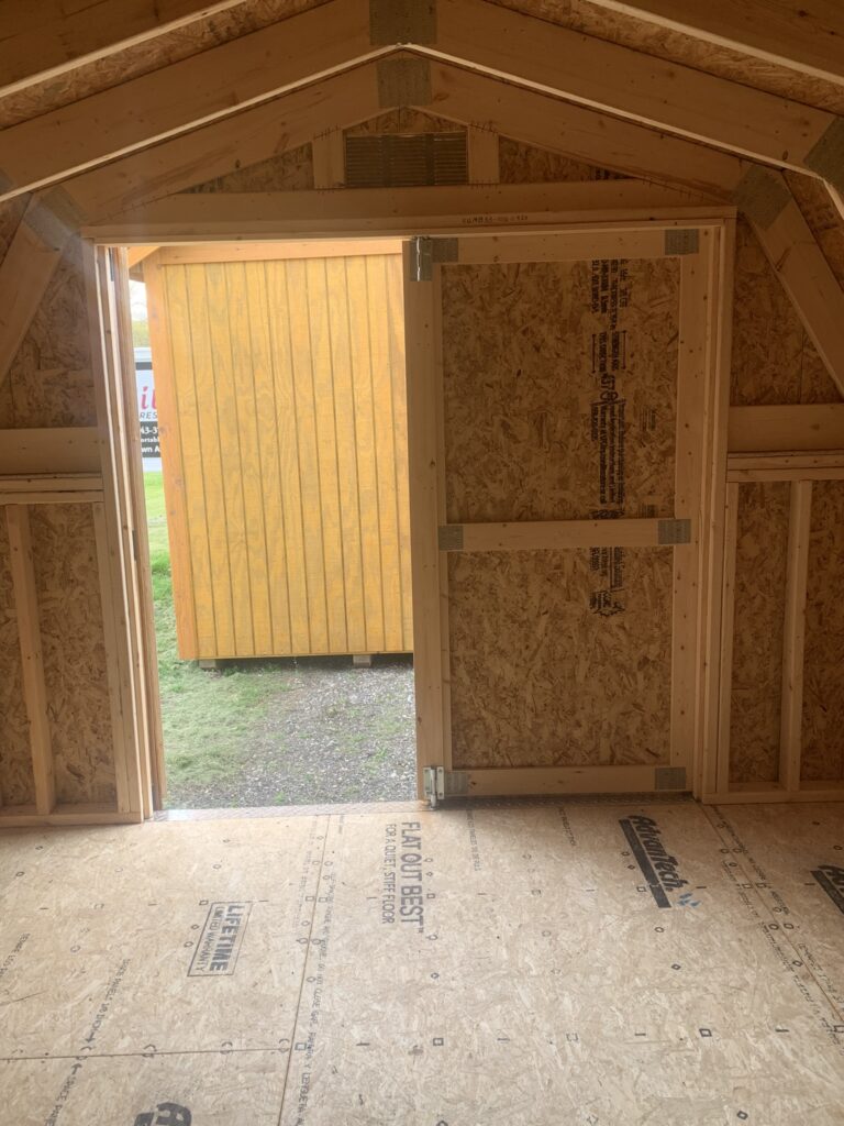 10x12 mini barn