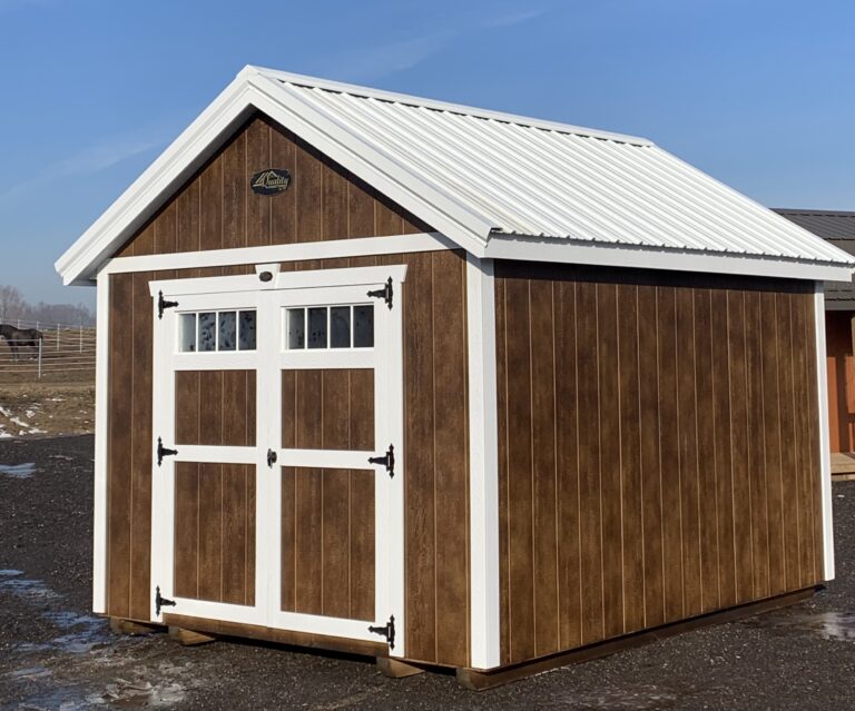 10x12 Deluxe garden shed