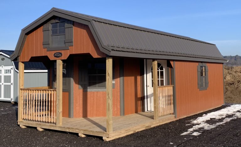 12x30 deluxe bayfront lofted cabin