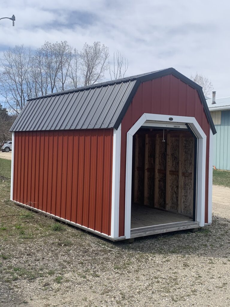 8x16 Lofted barn