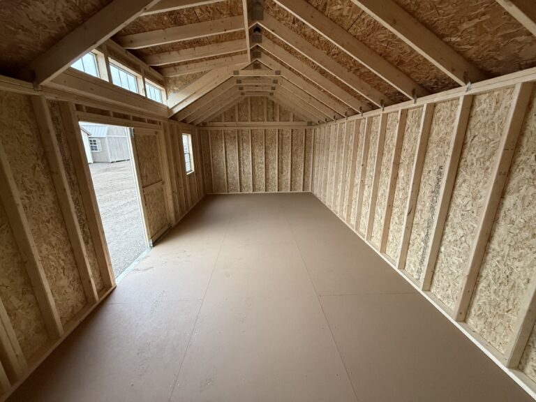 12x24 Deluxe Garden shed