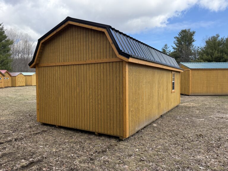 12x24 Deluxe Side Lofted