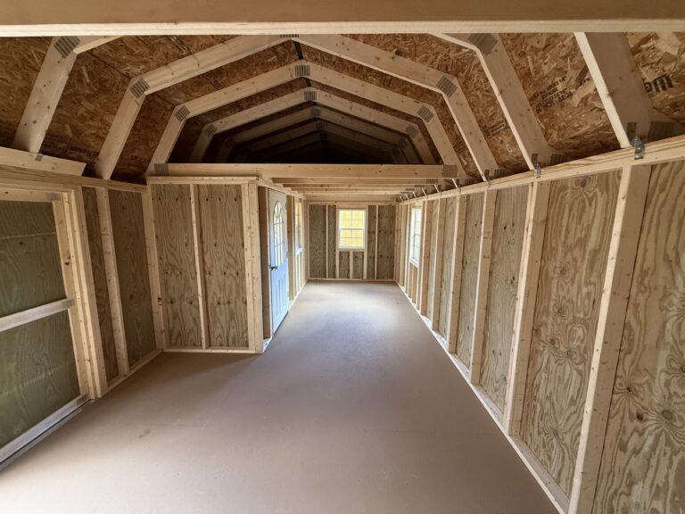 12x24 Deluxe Side Lofted