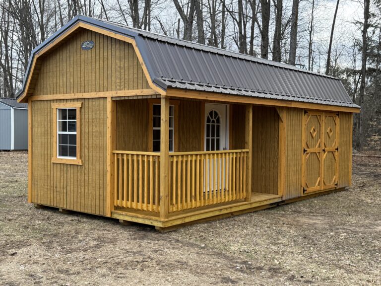 12x24 Deluxe Side Lofted