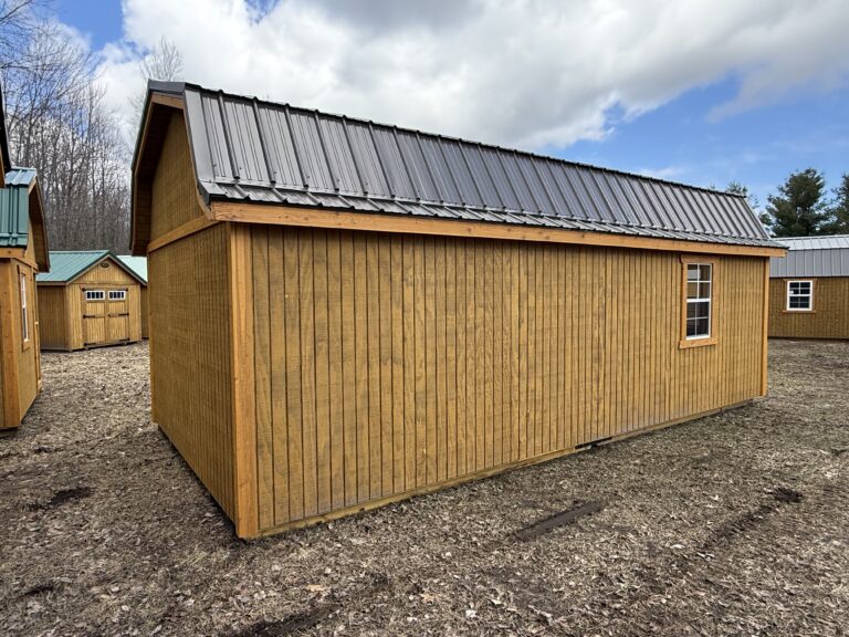 12x24 Deluxe Side Lofted