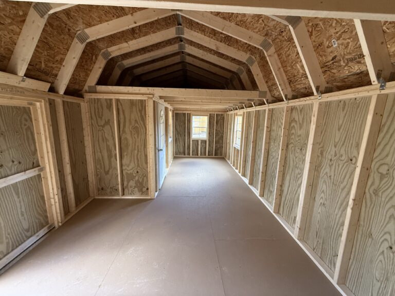 12x24 Deluxe Side Lofted