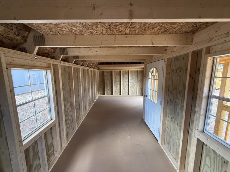 12x24 Deluxe Side Lofted