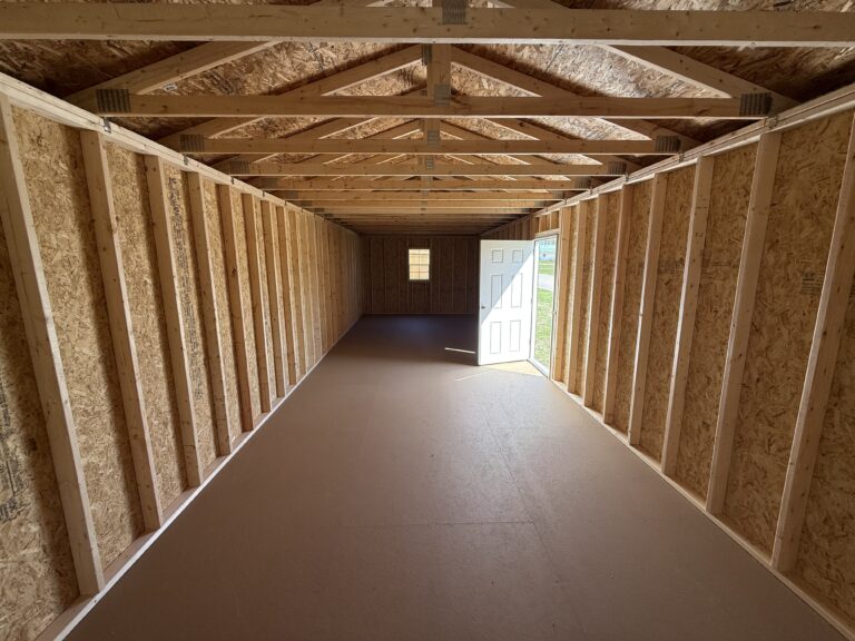 12 x 36 Garden Shed