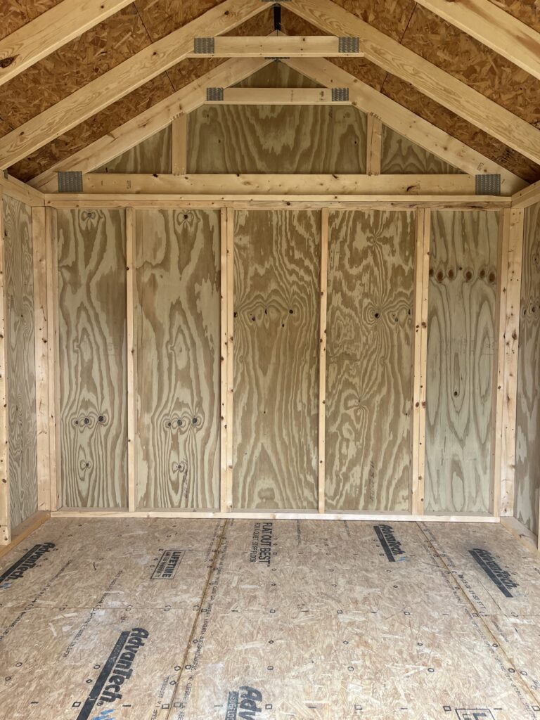 10x12 deluxe Garden shed
