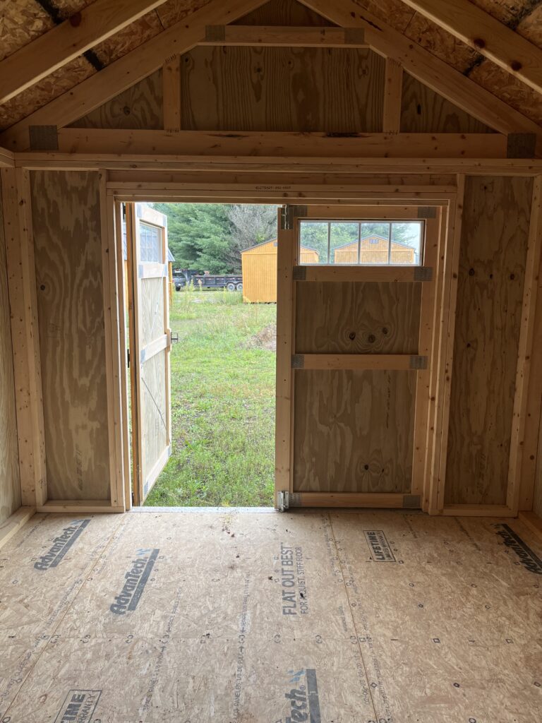 10x12 deluxe Garden shed
