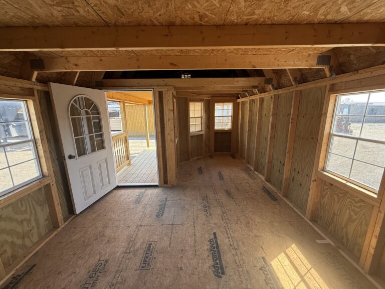 12 x 24 Bay front lofted