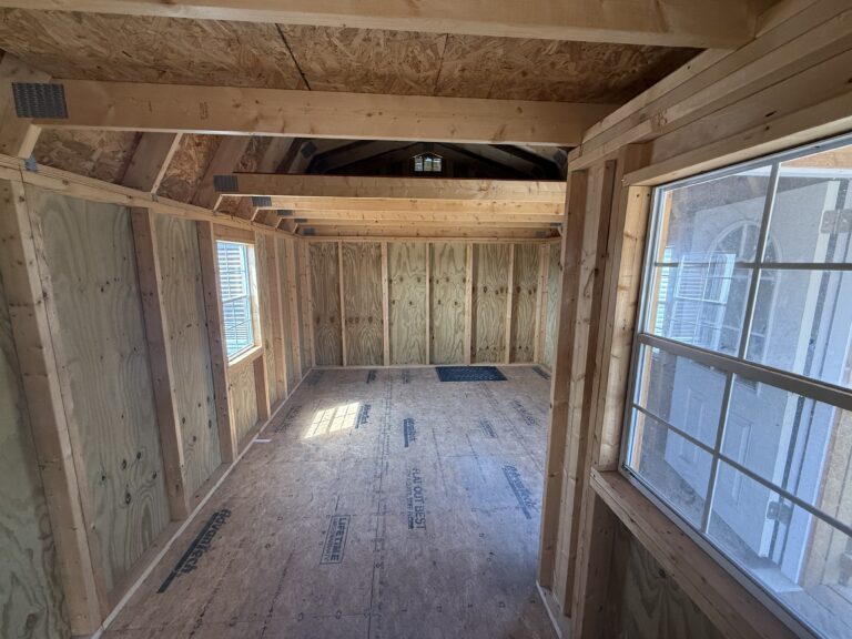 12 x 24 Bay front lofted