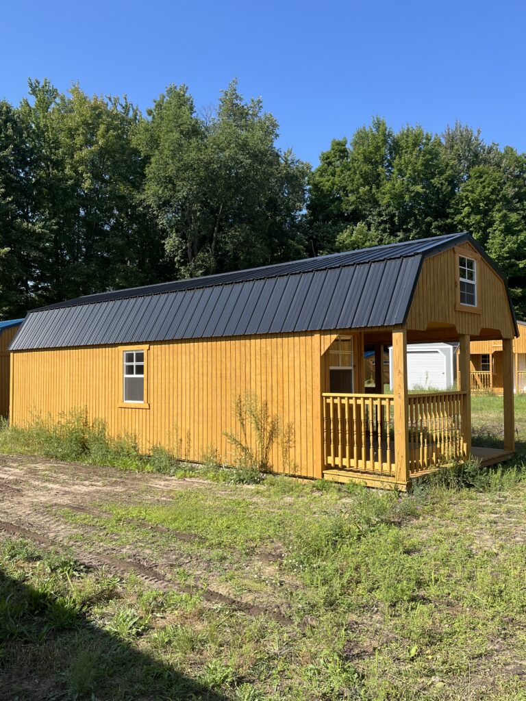12x32 Bayfront lofted cabin