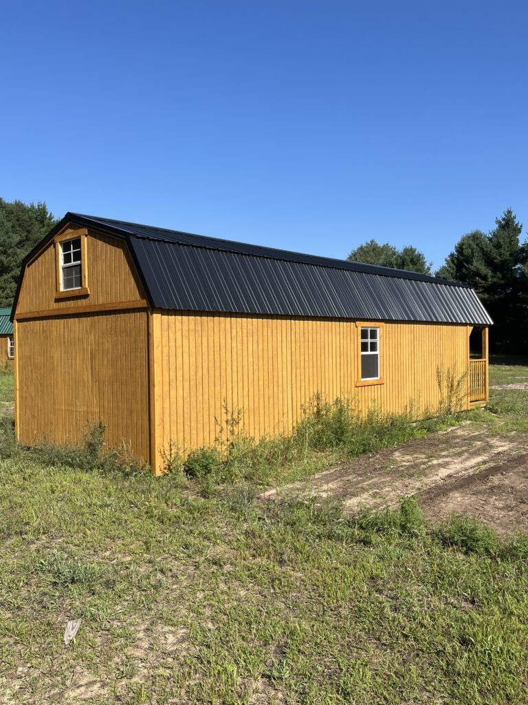 12x32 Bayfront lofted cabin