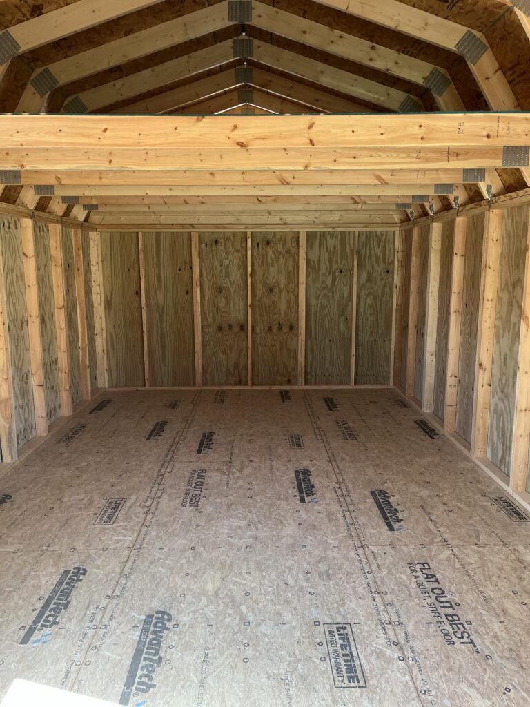 12x32 Bayfront lofted cabin