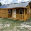 12 x 24 Deluxe Side Porch