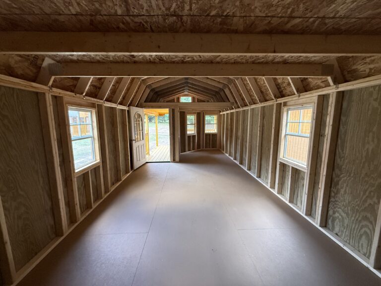 12 x 32 Bay Front Lofted