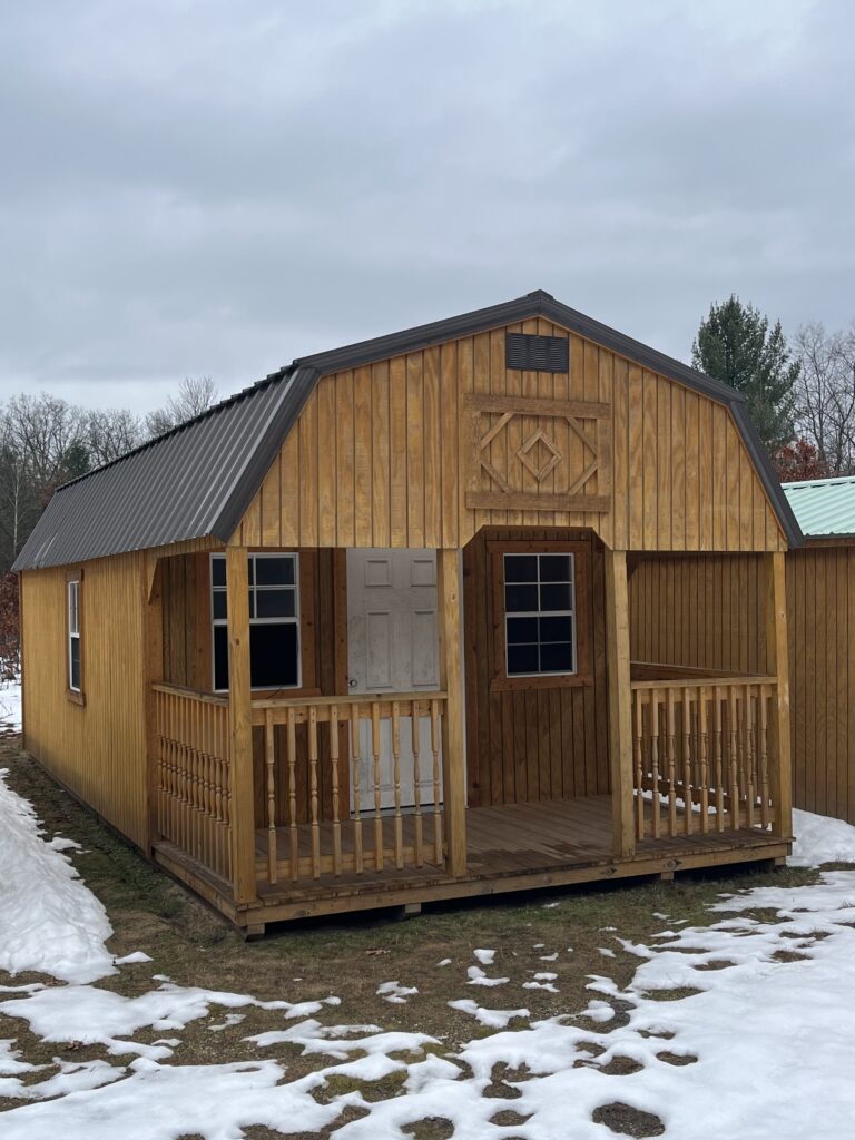 12x26 Lofted cabin ( Pre-owned)