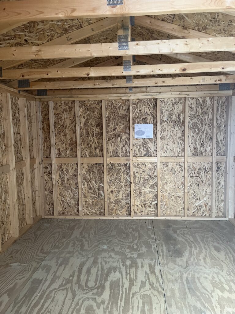 10x12 Utility shed