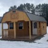 12x24 Bayfront lofted cabin