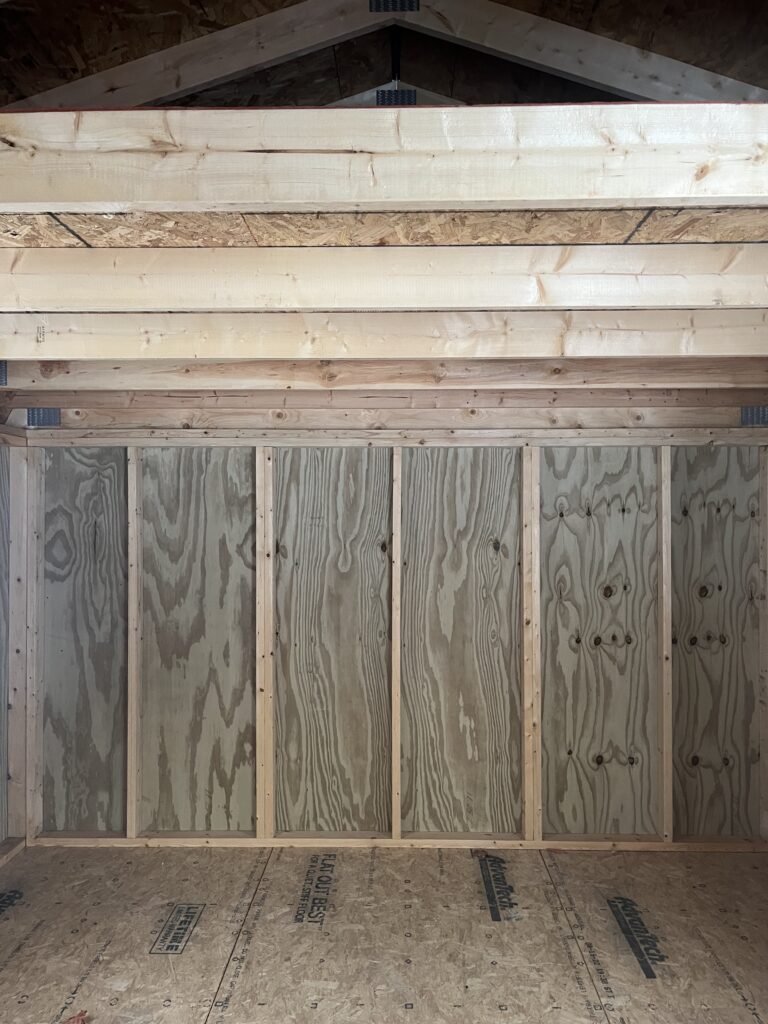 12x24 Bayfront lofted cabin
