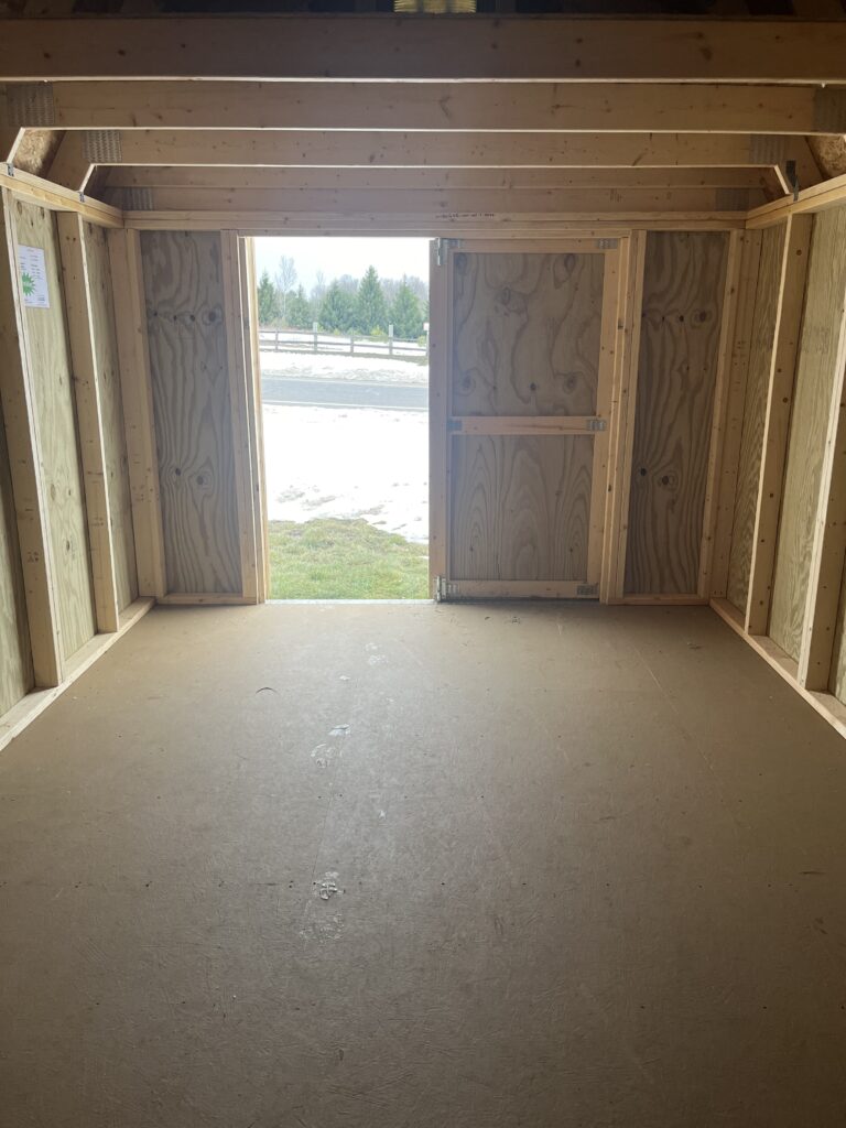10x16 lofted barn