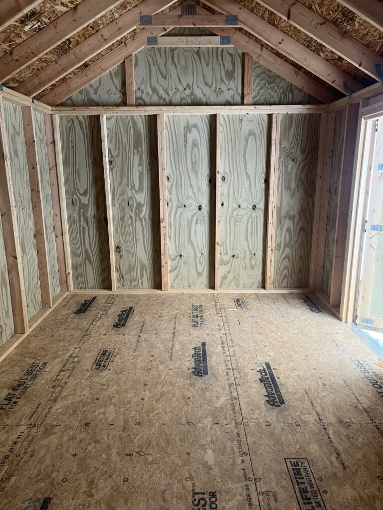 10x16 Deluxe Garden shed