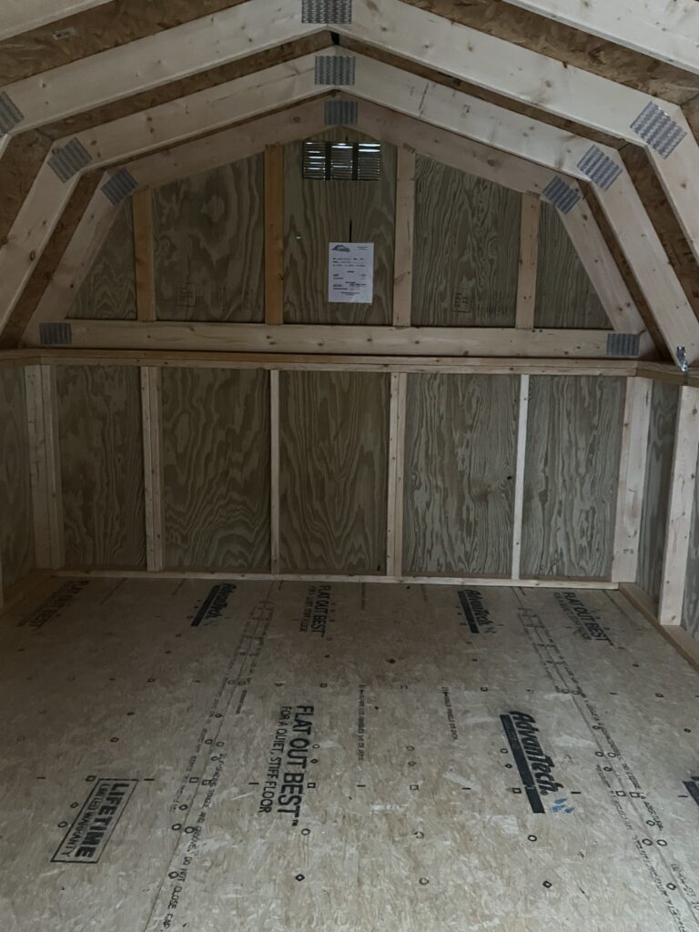 10x12 mini barn