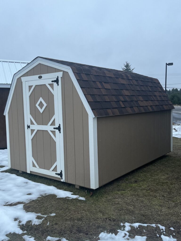 8x12 mini barn