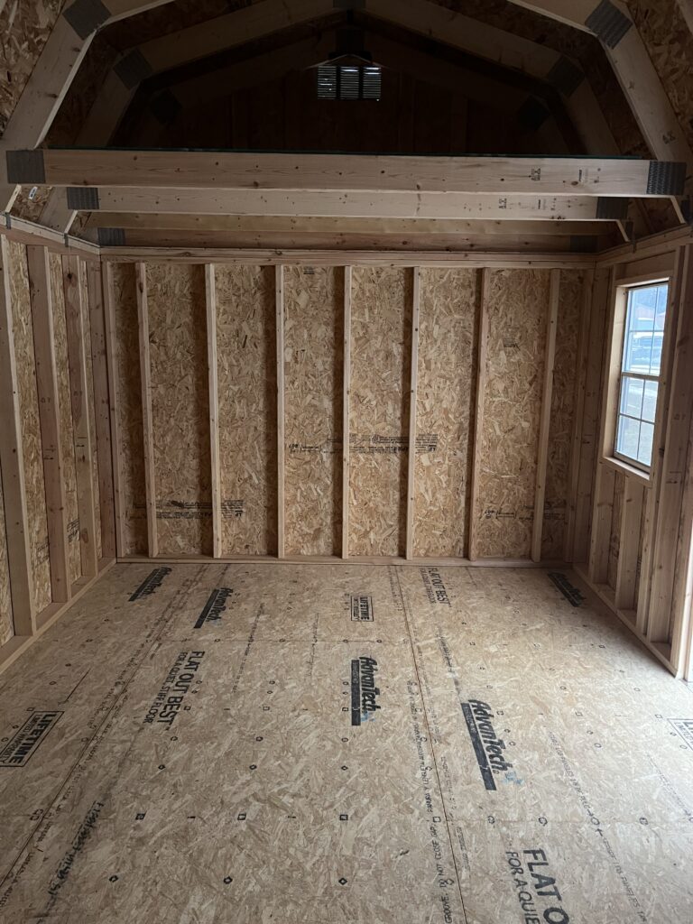 10x16 Lofted Garden shed