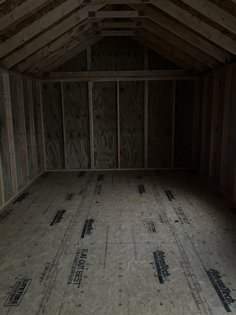 12x24 Deluxe garage