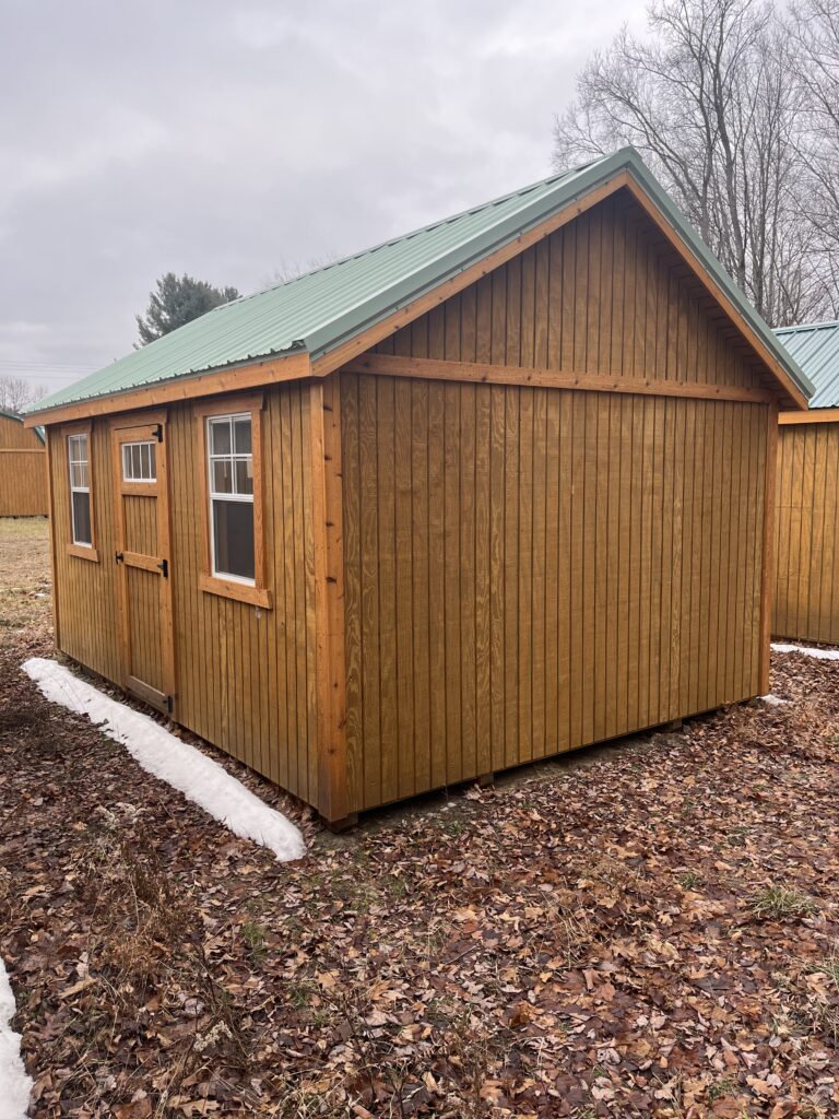 12x16 Deluxe garden shed