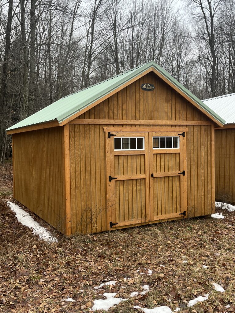 12x16 Deluxe garden shed