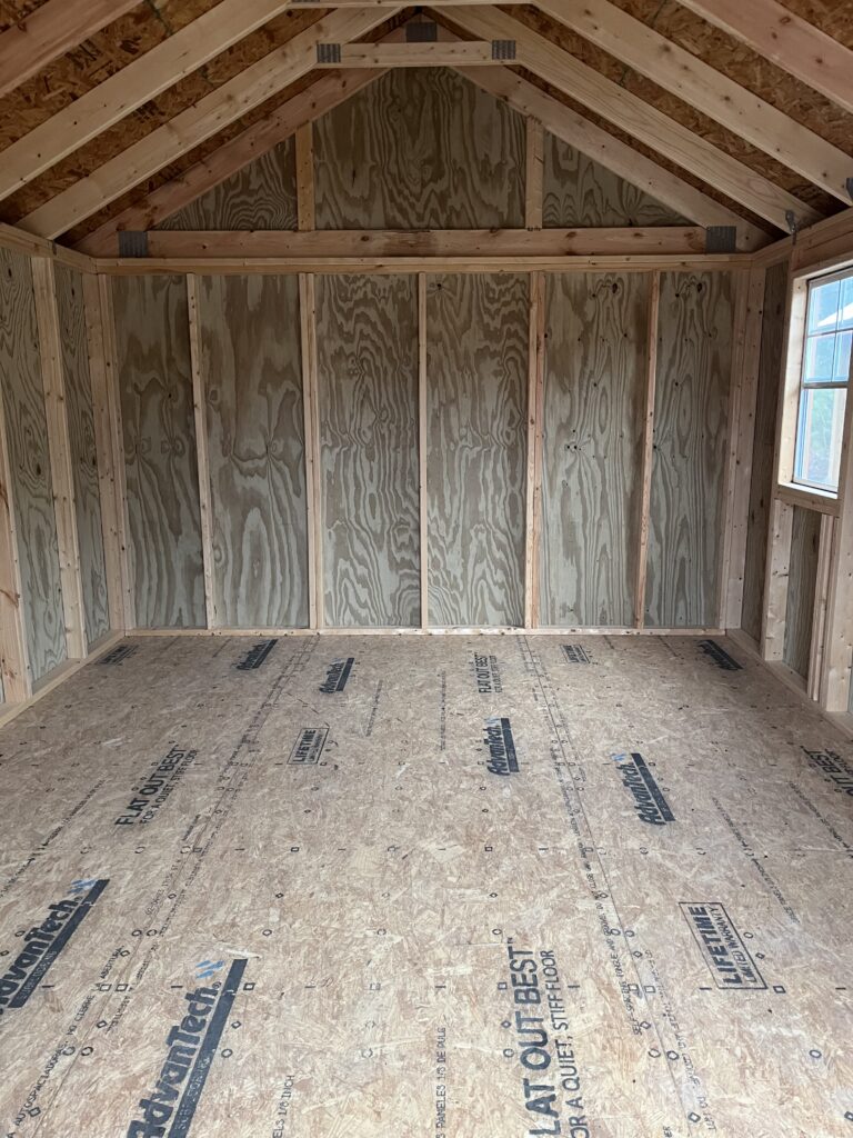 12x16 Deluxe garden shed